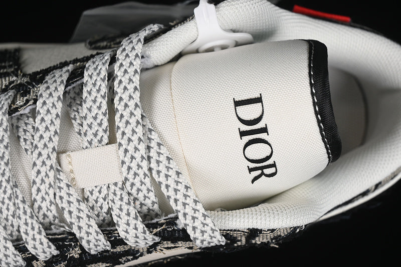 Nike Air Jordan 1 Low DIOR Black White Sneakers