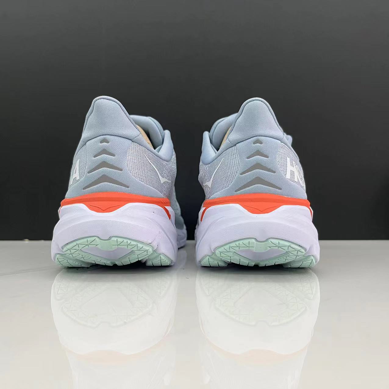 Hoka One One Clifton 8 Silver-gray Fashion Shoes Shock-absorbing Sneakers
