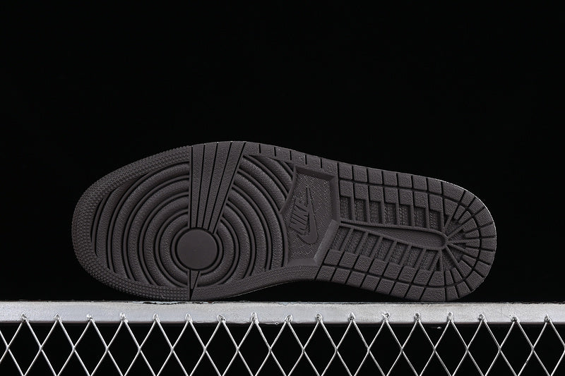 Nike Air Jordan 1 Low LV Travis Scott Fragment Design OG SP Black Sole Grey White Sneakers
