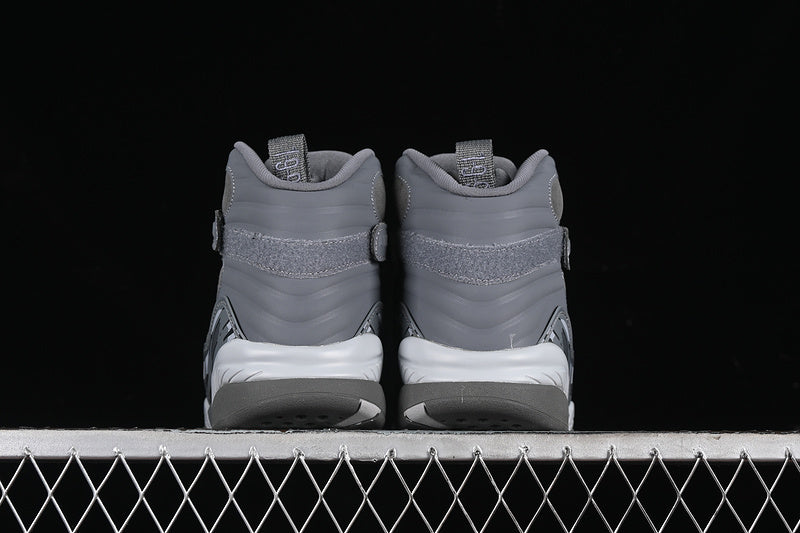 Nike Air Jordan 8 Retro Wolf Grey Sneakers