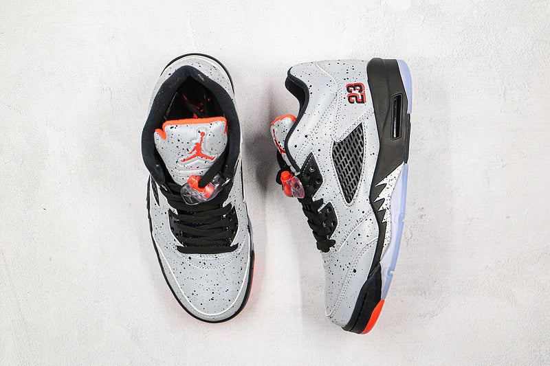 Nike Jordan 5 Retro Low Shoes Neymar 2016 Gray Sneakers