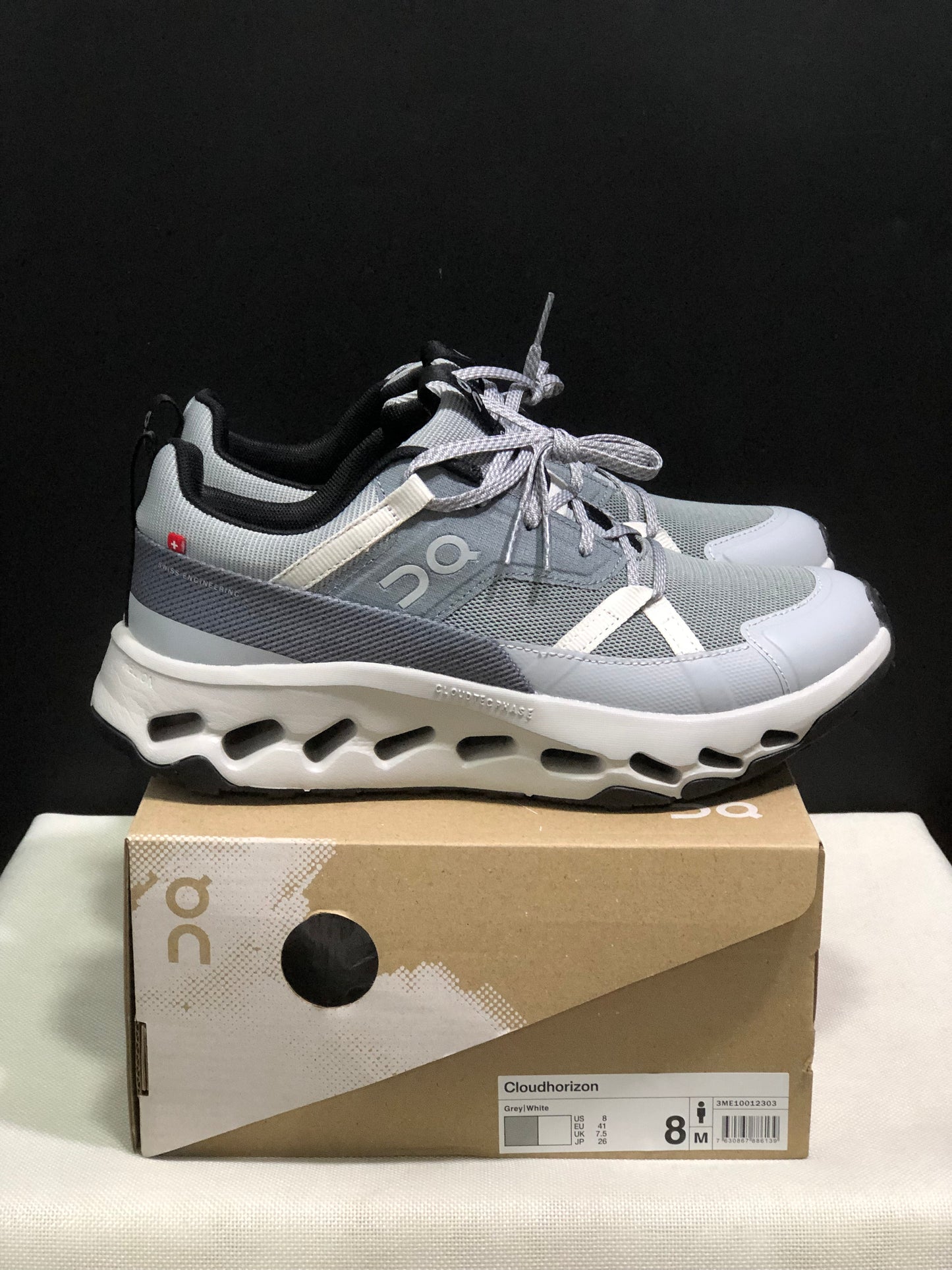 On Running Cloudhorizon Comfortable Hiking Shoes Grey/White
