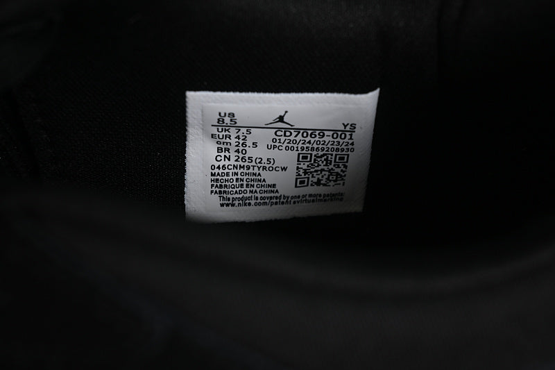 Nike Air Jordan Legacy 312 Low Black Sneakers