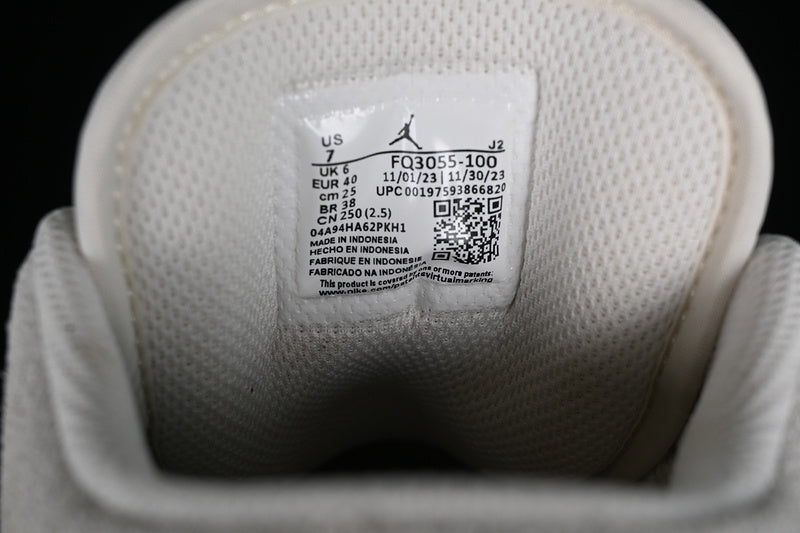 Nike Air Jordan 1 Low Craft Pale Ivory Sail Legend Sneakers