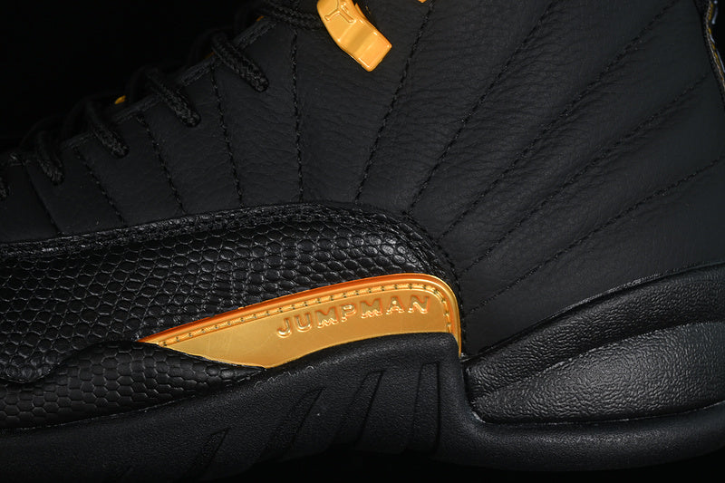 Nike Air Jordan 12 Retro Black Taxi Sneakers