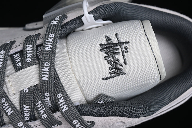 Nike Air Jordan 1 Low Grey White Fashion Sneakers
