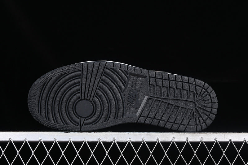 Nike Air Jordan 1 Mid SE Black Neutral Grey Sneakers