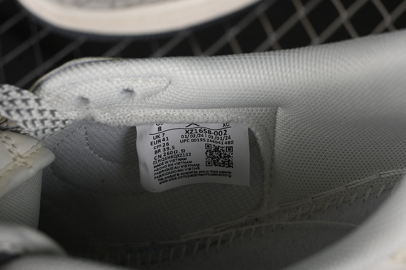 Nike Air Jordan 1 Retro Low GUCCI Travis Scott Fragment Design White Grey Sneakers