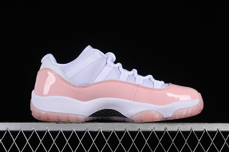 Nike Air Jordan 11 Low Legend Pin White Pink Sneakers