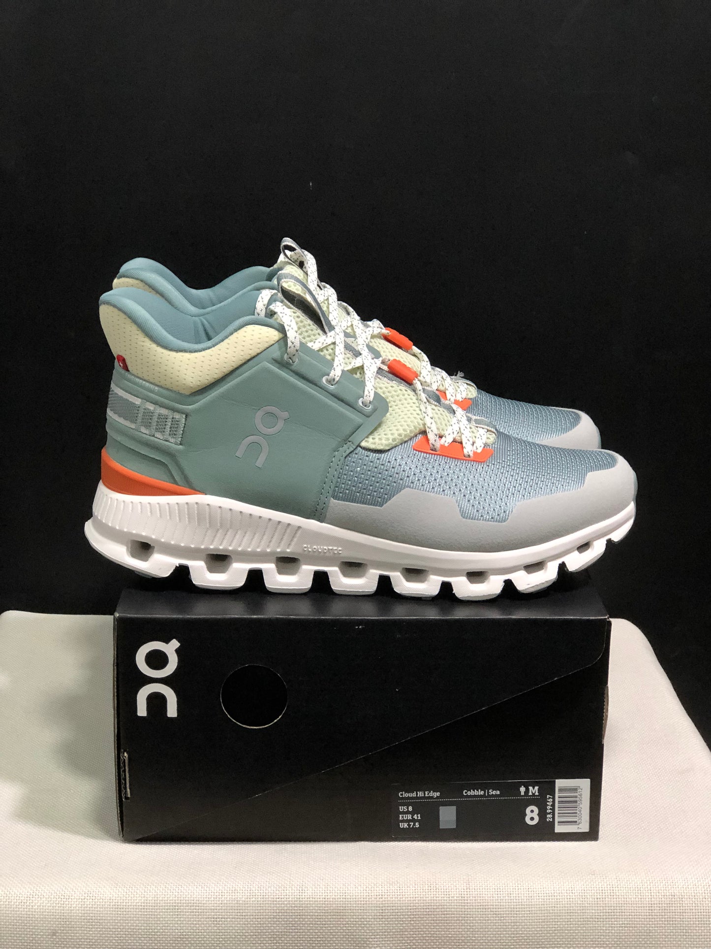 On Running Cloud Hi Edge Outdoor Training Running Shoes Light Green