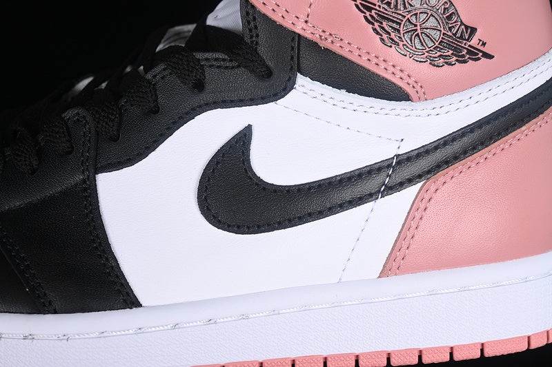 Nike Air Jordan 1 Retro High NRG Black White Pink Sneakers