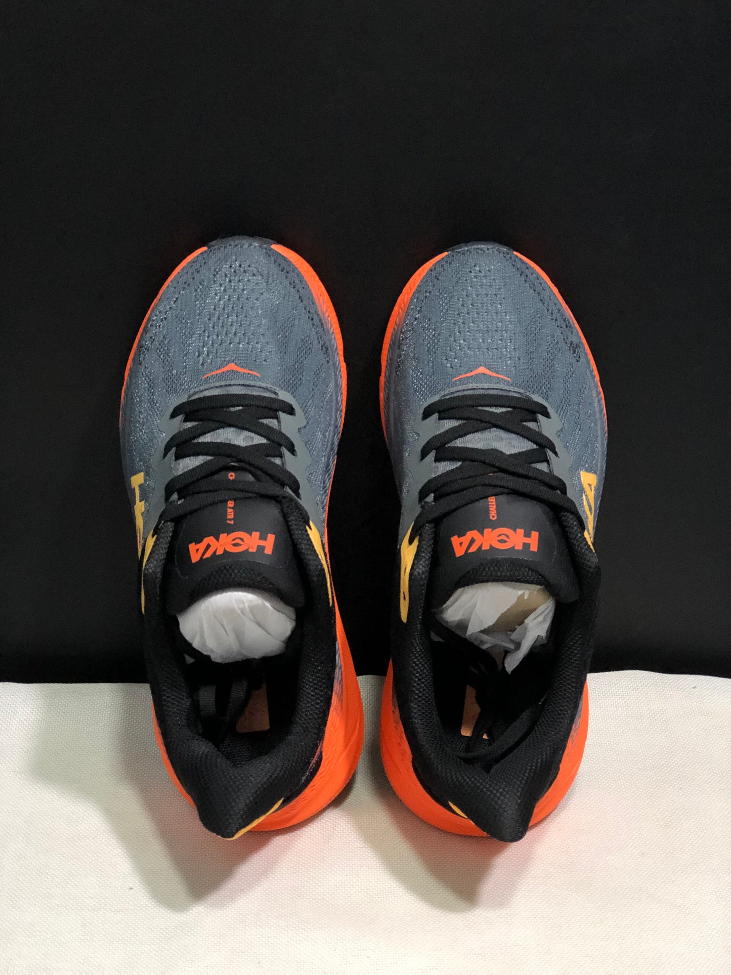 Hoka One One Challenger 7 Shock-absorbing Breathable Running Shoes Sneakers Dark Grey