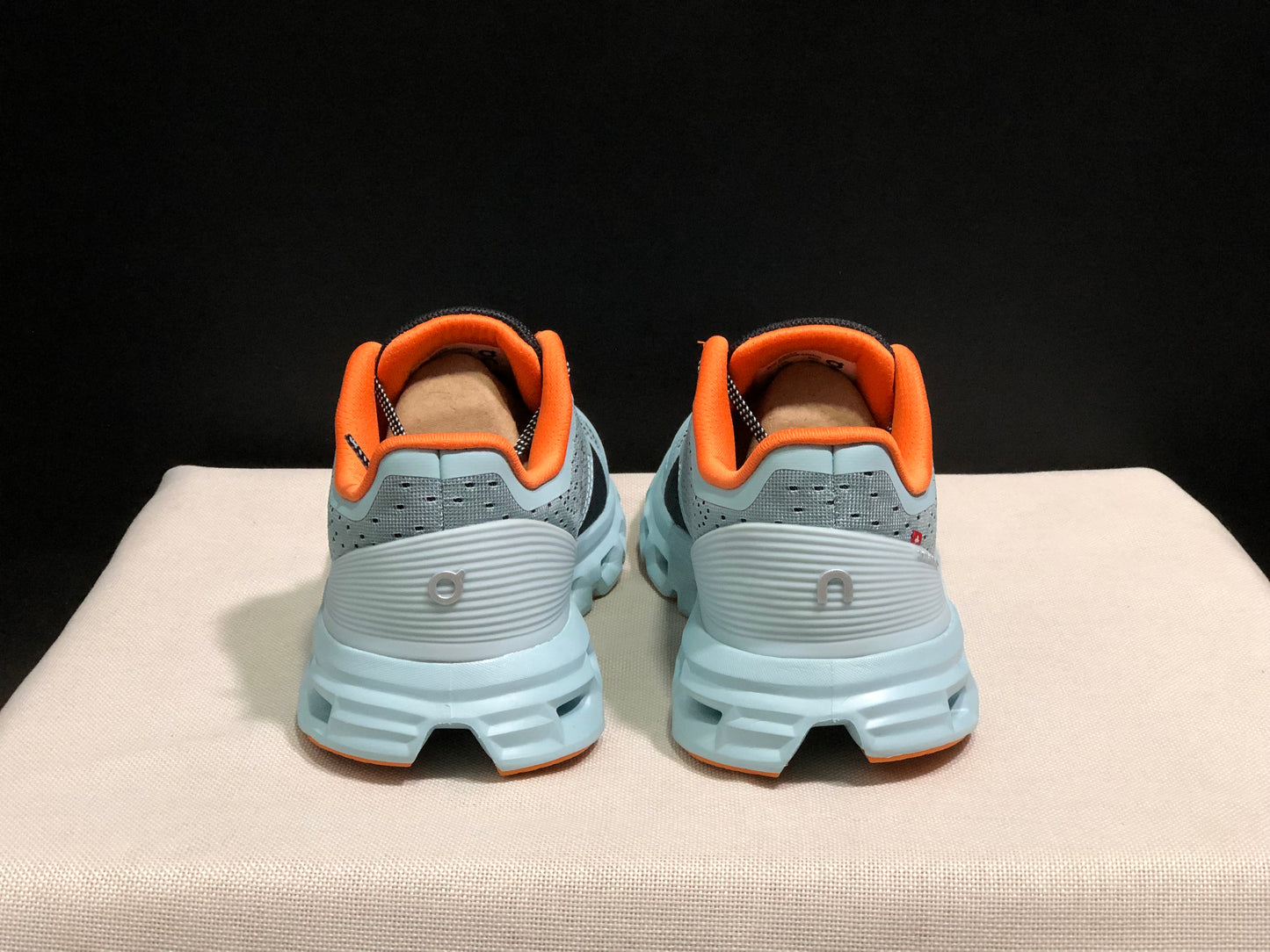 On Running Cloudstratus Shock-Absorbing And Breathable Running Shoes Pebble Lime/Green