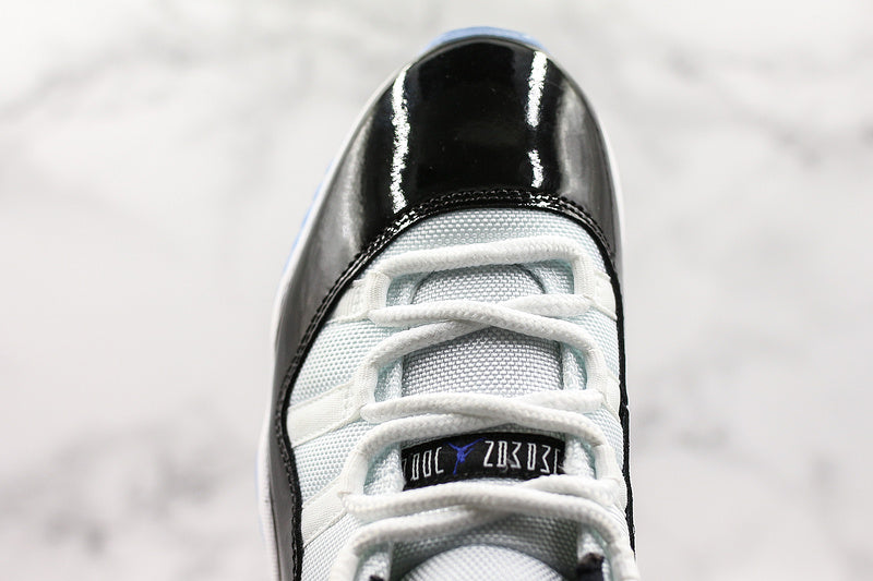 Nike Air Jordan 11 Retro Low Concord White Black Cool Sneakers
