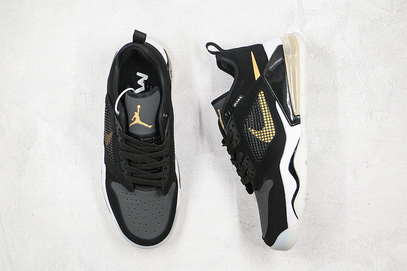 Nike Air Jordan Mars 270 Black Gold White Sneakers