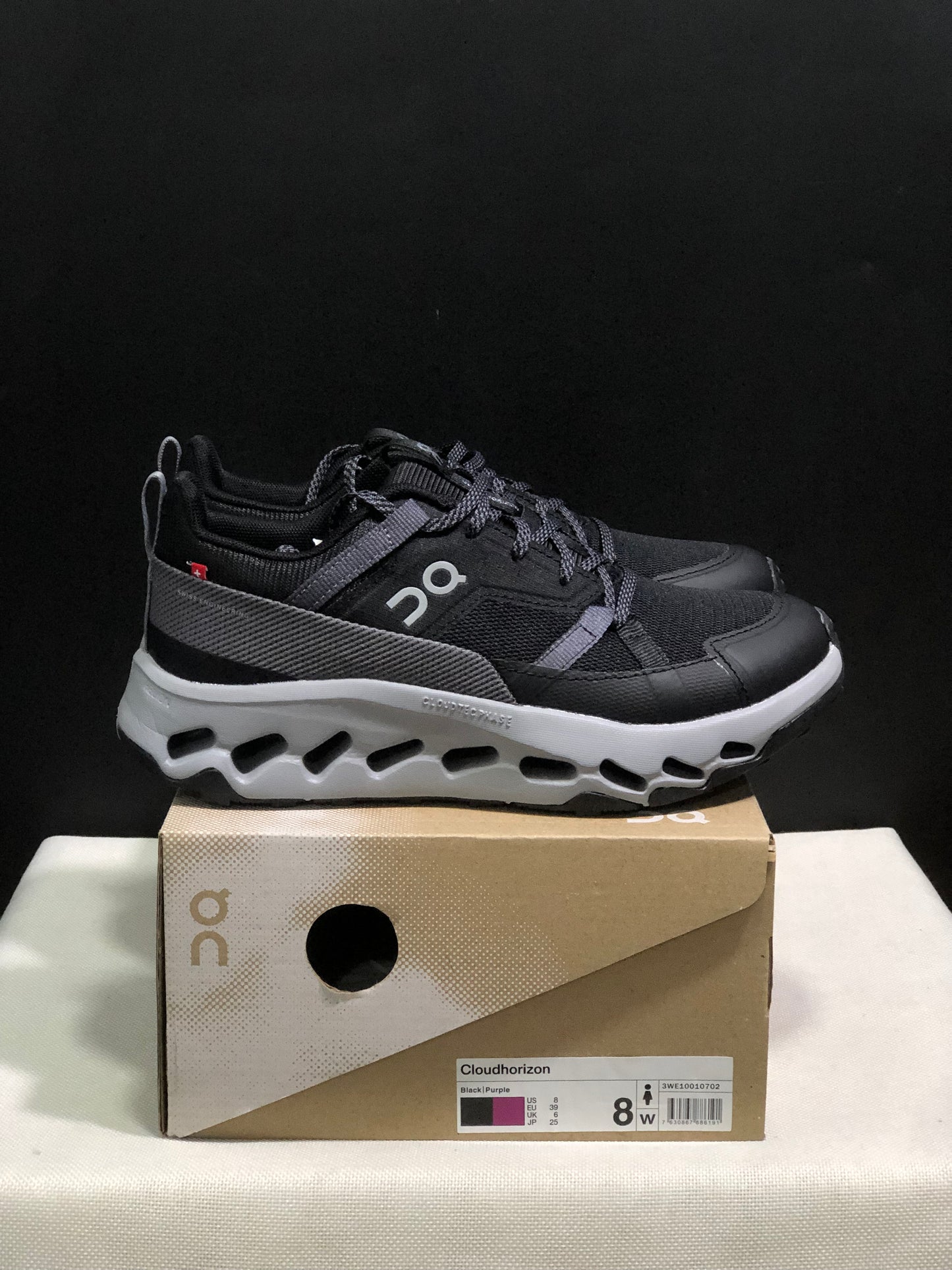 On Running Cloudhorizon Comfortable Hiking Shoes Black
