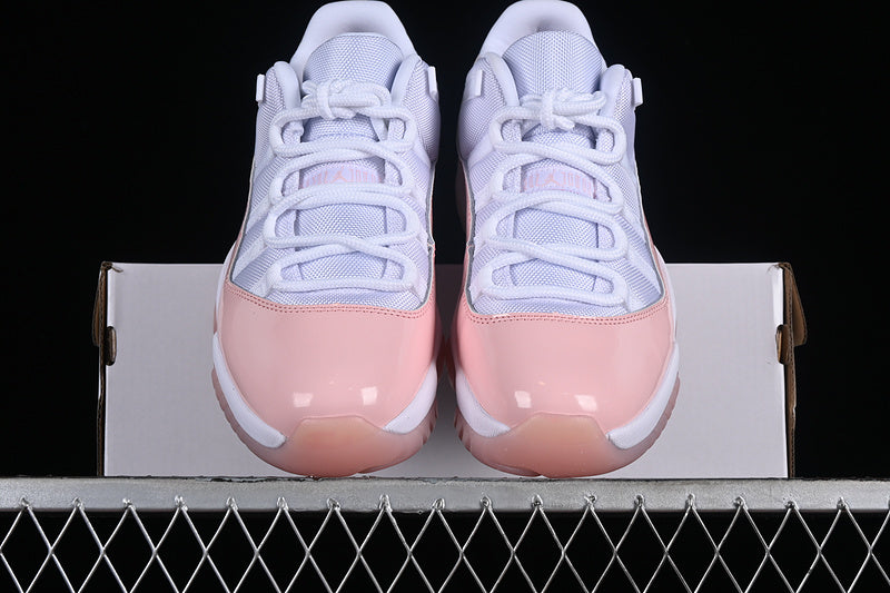 Nike Air Jordan 11 Low Legend Pin White Pink Sneakers