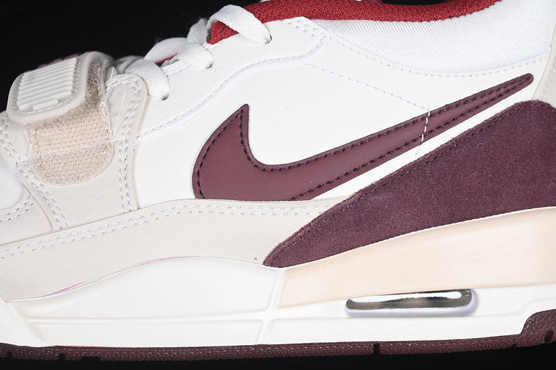 Nike Air Jordan Legacy 312 Low Year Of The Snake White Grey Red Sneakers