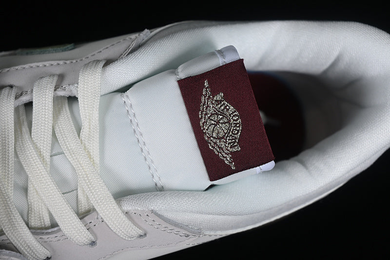 Nike Air Jordan Legacy 312 Year Of The Dragon Sail Metallic Grain Oil Green Grey White Sneakers