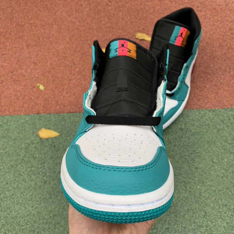 Nike Air Jordan AJ1 Mid South Beach Green Sneakers