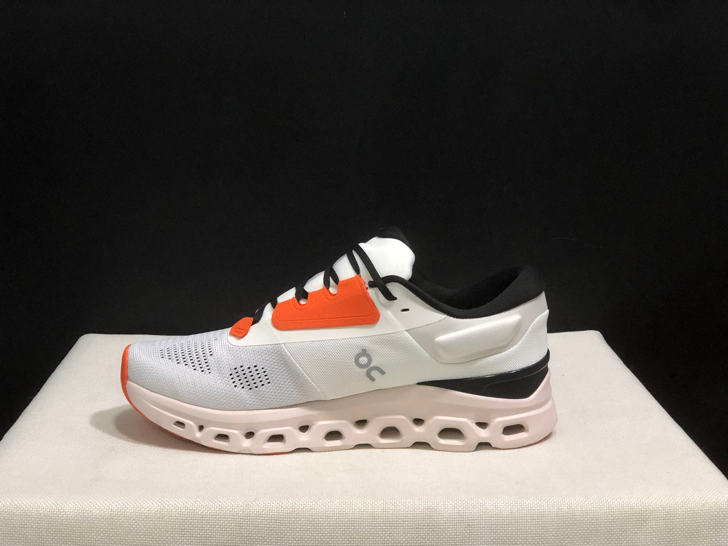 On Running Cloudstratus 3 Anti-Slip Running Shoes Light Grey/Orange