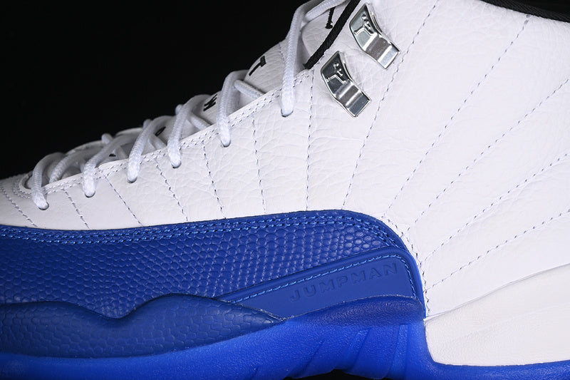 Nike Air Jordan 12 Retro Black White Game Royal Sneakers