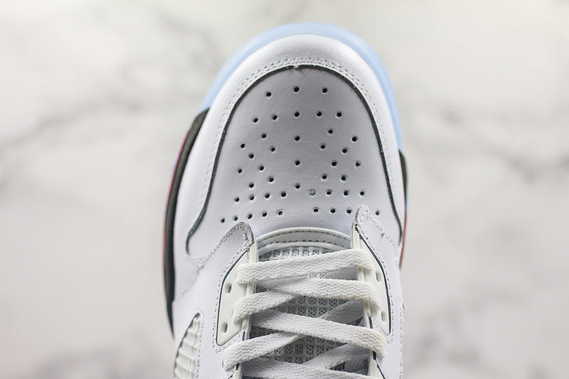 Nike Air Jordan Mars 270 White Fire Red Sneakers