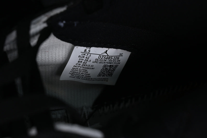 Nike Air Jordan 1 High OG Black Toe Reimagined Black Varsity Red White Sneakers