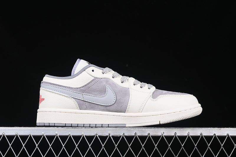 Nike Air Jordan 1 Low Off White Grey Sneakers