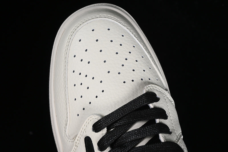 Nike Air Jordan 1 Low OG SP Travis Scott Fragment Design LV Black Sole White Sneakers