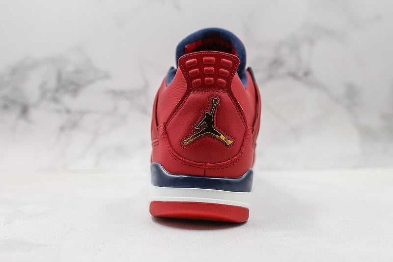Nike Air Jordan 4 Retro Red Sneakers
