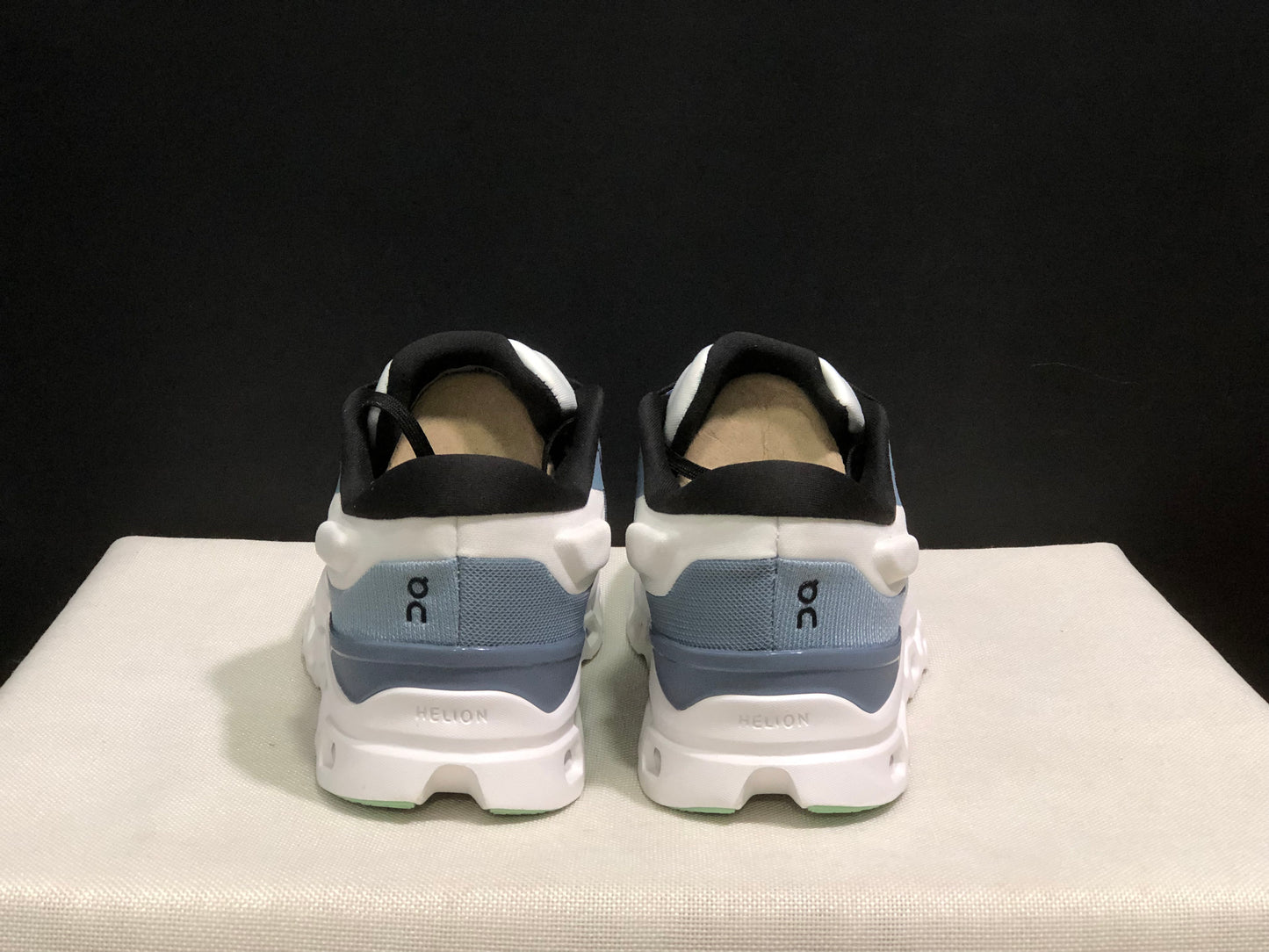 On Running Cloudstratus 3 Anti-Slip Running Shoes Haze Blue/White