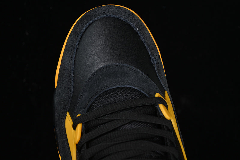 Nike Air Jordan 4 Bruce Lee Remastered Black Yellow Sneakers