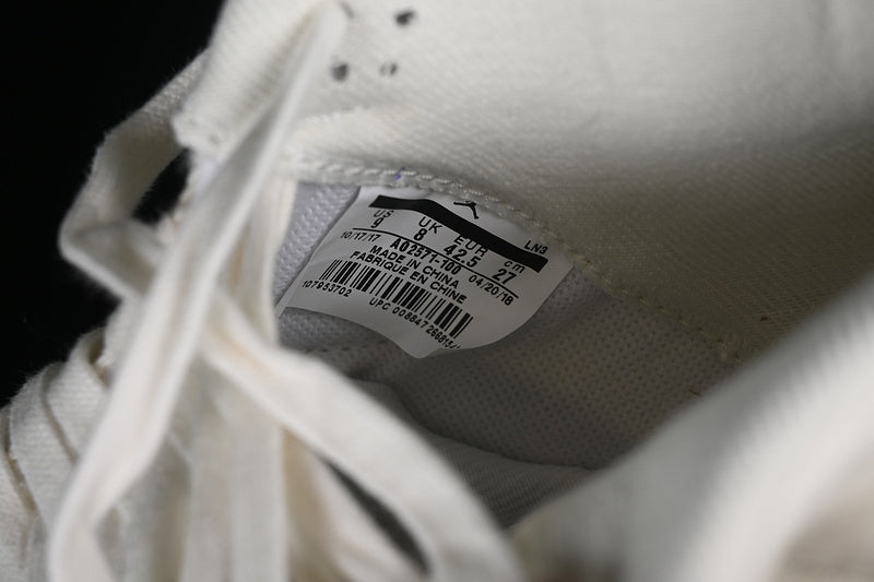 Levi 's Nike Air Jordan 4 White Denim Sneakers