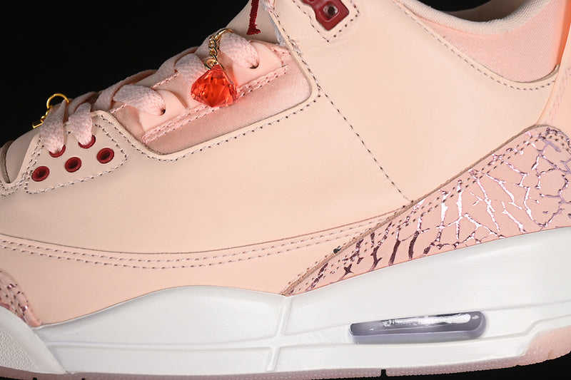 Nike Air Jordan 3 Retro Valentine's Day Pink Sneakers