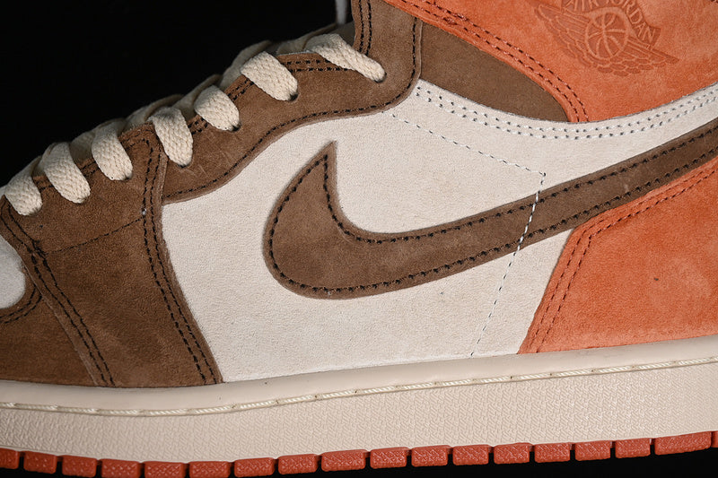 Nike Air Jordan 1 High Dusted Clay Burnt Sunrise Sneakers