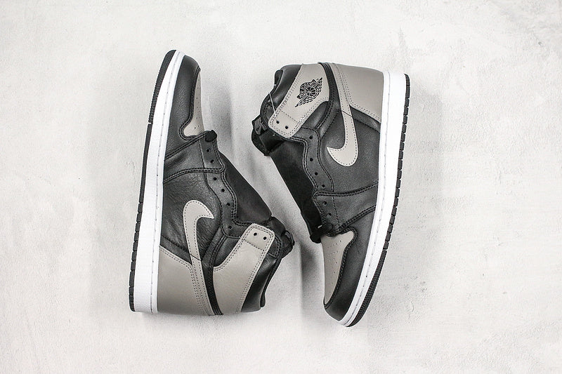 Nike Air Jordan 1 Retro High-Top Shadow 2018 Black/Grey Sneakers