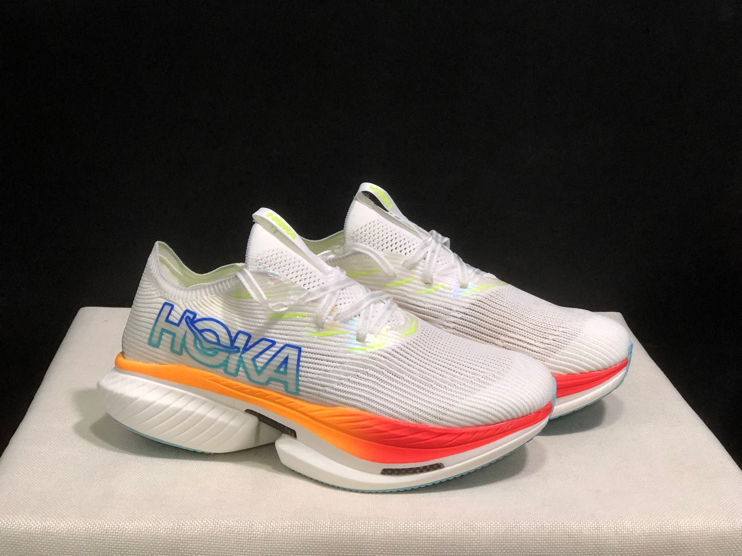 Hoka One One Cielo X1 White Comfortable Casual Running Shoes Sneakers