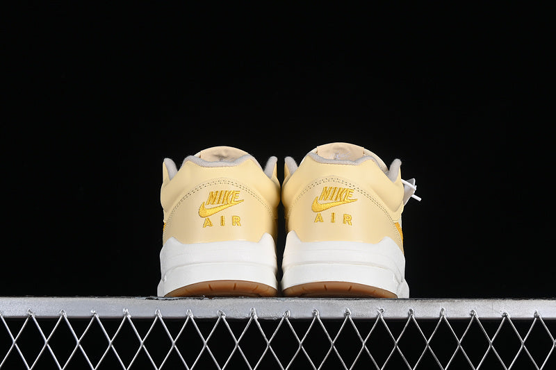Nike Air Jordan Stadium 90 Coconut Milk White Travel Yellow Sneakers