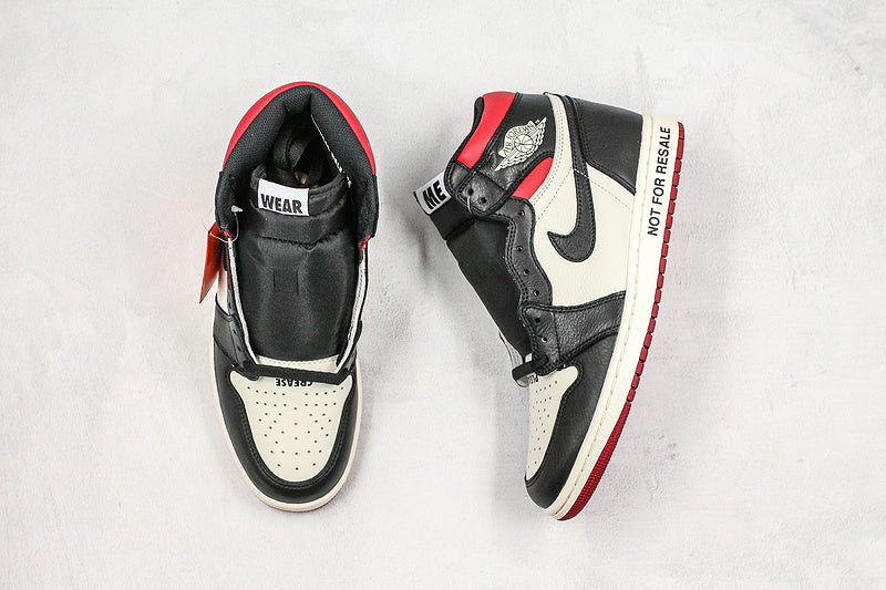 Nike Air Jordan 1 Retro NRG High Black White Red Sneakers