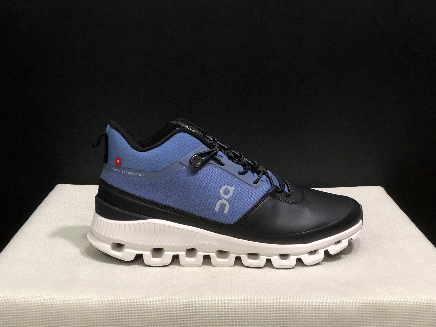 On Running Cloud Hi Edge Outdoor Training Running Shoes Blue/Black