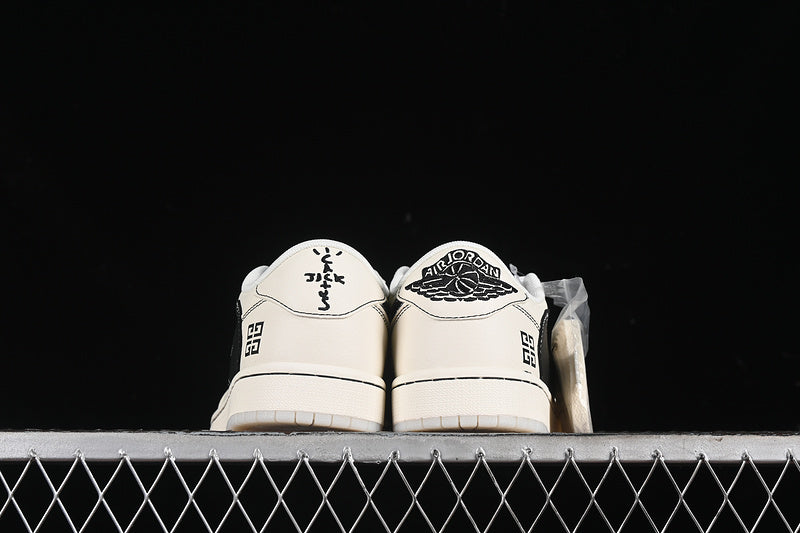 Nike Air Jordan 1 Low Givenchy Travis Scott Fragment Design OG SP Black White Sneakers