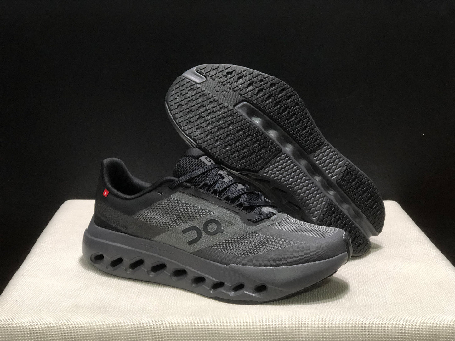 On Running Cloudsurfer Next Casual Running Shoes Carbon Black