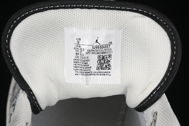 Nike Air Jordan 1 Low DIOR White Grey Sneakers