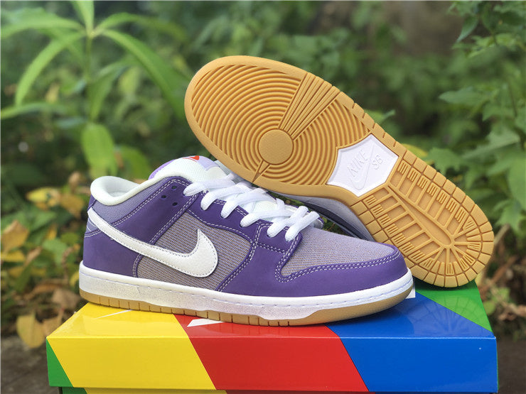 Nike SB Dunk Low Pro ISO Orange Label Lilac Purple Sneakers