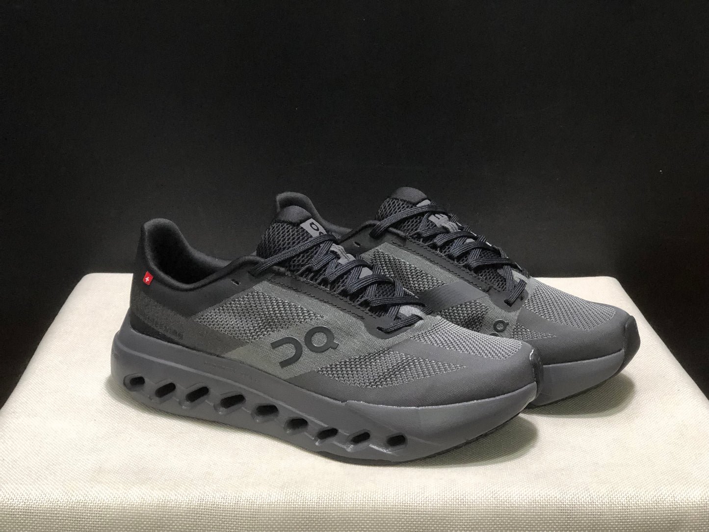 On Running Cloudsurfer Next Casual Running Shoes Carbon Black