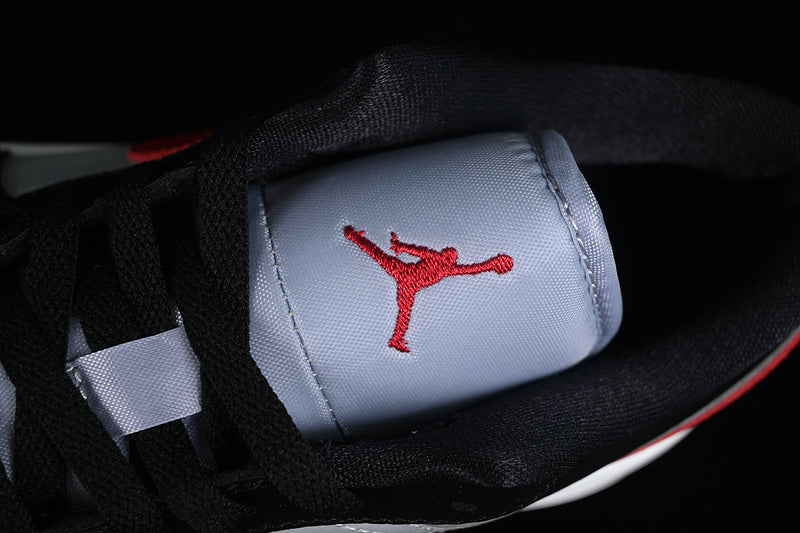Nike Air Jordan 1 Low Gym Red Wolf Grey Black Sneakers