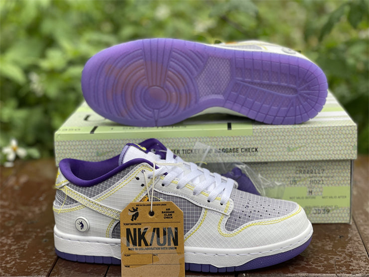 Nike Dunk Low Union LA Passport Pack Court Purple Sneakers