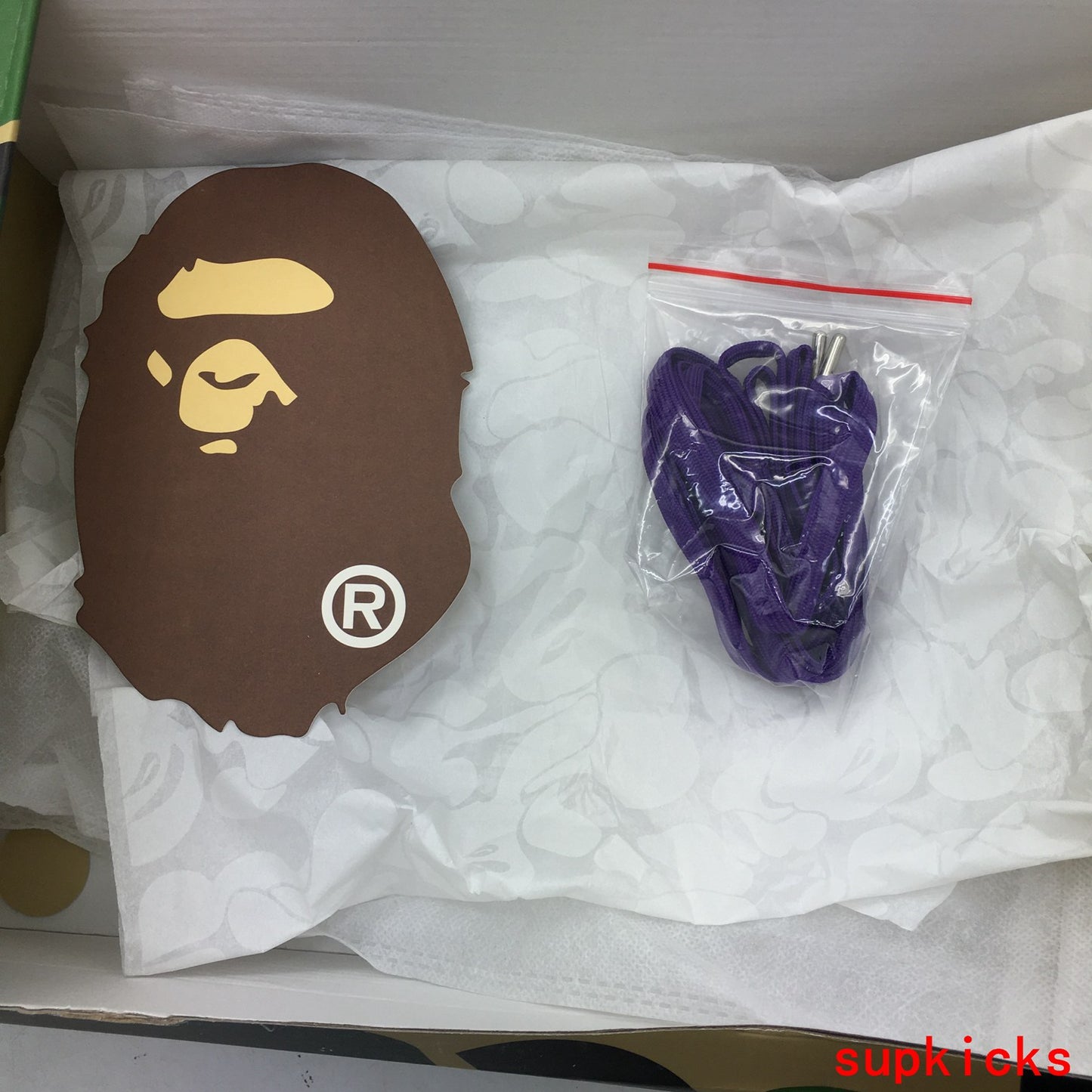 A Bathing Ape Bape Sta Low Color Camo Combo Purple