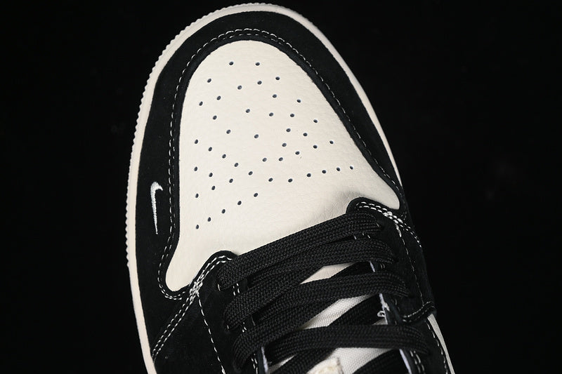 Nike Air Jordan 1 Low Black White Casual Sports Shoes
